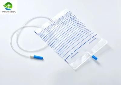 Urine Collection Bag Disposable Urine Bag Urinary Drainage Bag 100ml 2000ml with CE/ ISO