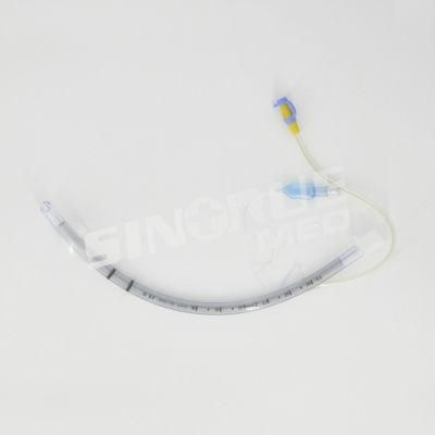 Hospital Disposable Medical Reinforced Endotracheal Tube with Evacuation Lumen