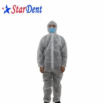 Disposable Hospital Isolation Gown Exam Gowns Industry Gown with Ce