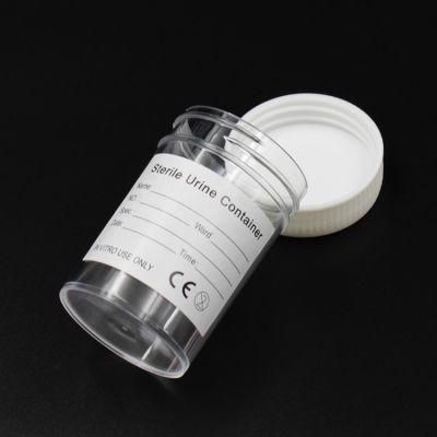 Stool Container with Spoon 30ml Disposable and Graduated Plastic Specimen Cup Urine Collector