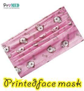 Printed Spunlace nonwoven face mask