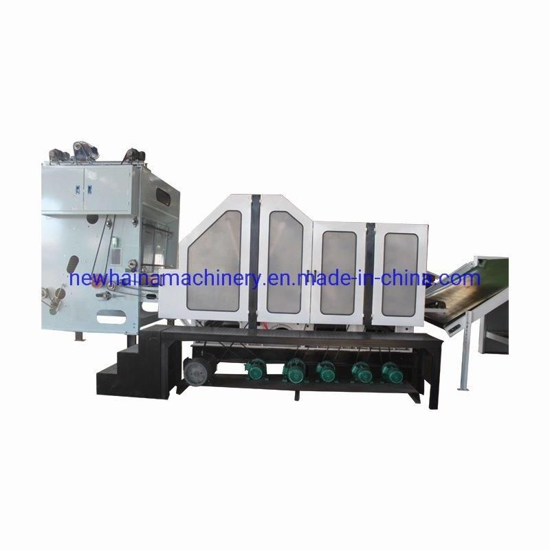 High Output Adjustable Glass Fiber Needle Punching Machine Carding Machine Cross Lapper