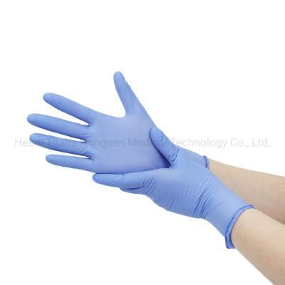 Custom High Quality Disposable Waterproof Nitrile Exam Gloves Price