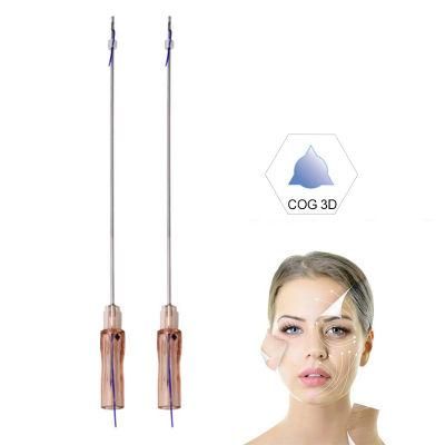 Blunt Cannula Threading Face Lift 3D Cog Pdo Lifting Mono Thread