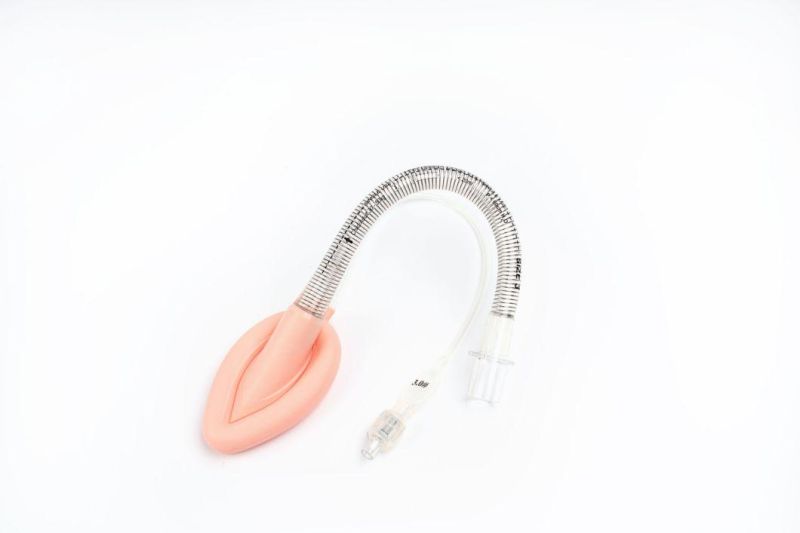 Laryngeal Mask Medical Materials Accessories Disposable Flexible Silicone Laryngeal Mask Airway