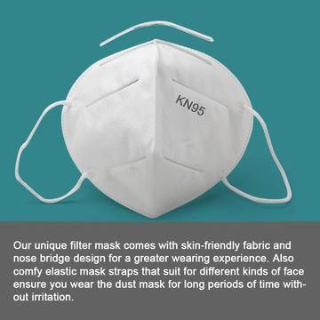 China Manufacturer Kn95 Respirator Pollution Breathing Mask, Tapaboca Anti Pollution Face Mask, Respirator Kn95 Mask