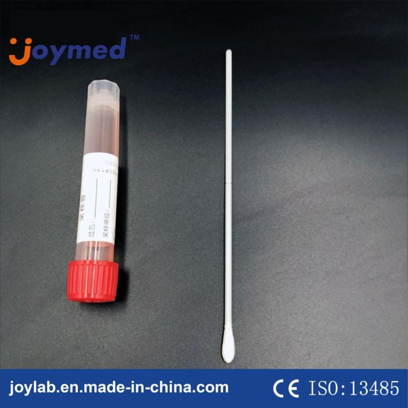 Virus Collection Tube with Vtm Flocked Swab