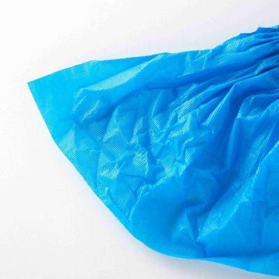 Disposable PE CPE Elastic Shoe Cover Anti-Slip Waterproof for Walking