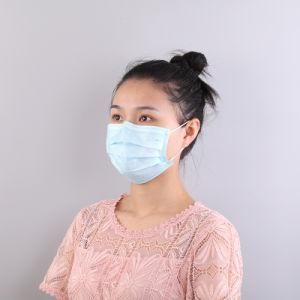 Hospital Use Medical Mask Disposable Good Quality Three-Layer Surgical Mask China Supplier According with En 14683