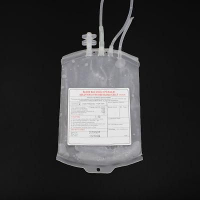 Medical 250ml/350ml/450ml/500ml Triple Blood Bag for Single Use