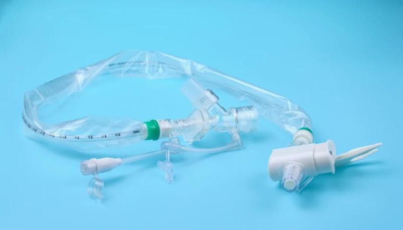 Easythru 24 Hours 72 Hours Dispsalble Closed Suction Catheter System with Full Sizes Fr6, Fr8, Fr10, Fr12, Fr14, Fr16