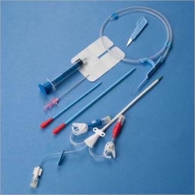 Double Lumen Dialysis Catheter Kits/Hemodialysis Catheter Kits