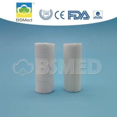 100% Disposable Medical Supply Gauze Bandage Roll with FDA Ce ISO Certificates