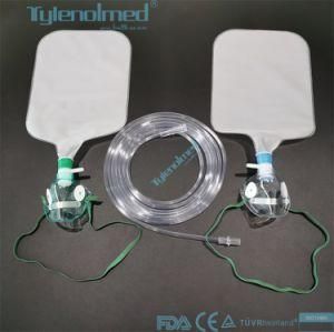 Medical Supply Non-Rebreathing Mask/Oxygen Mask with Reservoir Bag with Ce&ISO Certificate