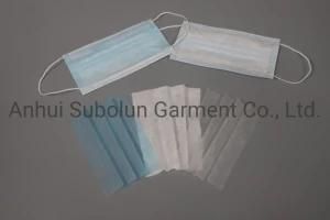 Disposable Protective Safe-Type 3ply Medical Surgical Face Mask with Earloop