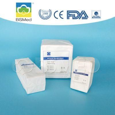 Medical Supply Disposable Products Cotton Gauze Pad Sponge Swab