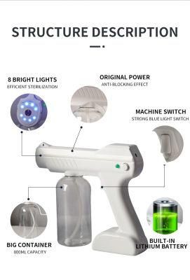 USA Market Lightweight Portable Safe Household Electric Paint Spray Gun with High Pressure Spray Gun Trigger