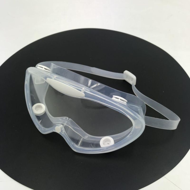 Anti Fogging Anti Saliva Splash Eyes Protective Silicone Safety Goggles