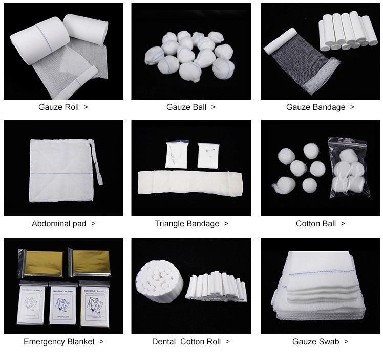 Disposable Sterile Medical 100% Absorbent Cotton Gauze Bandage