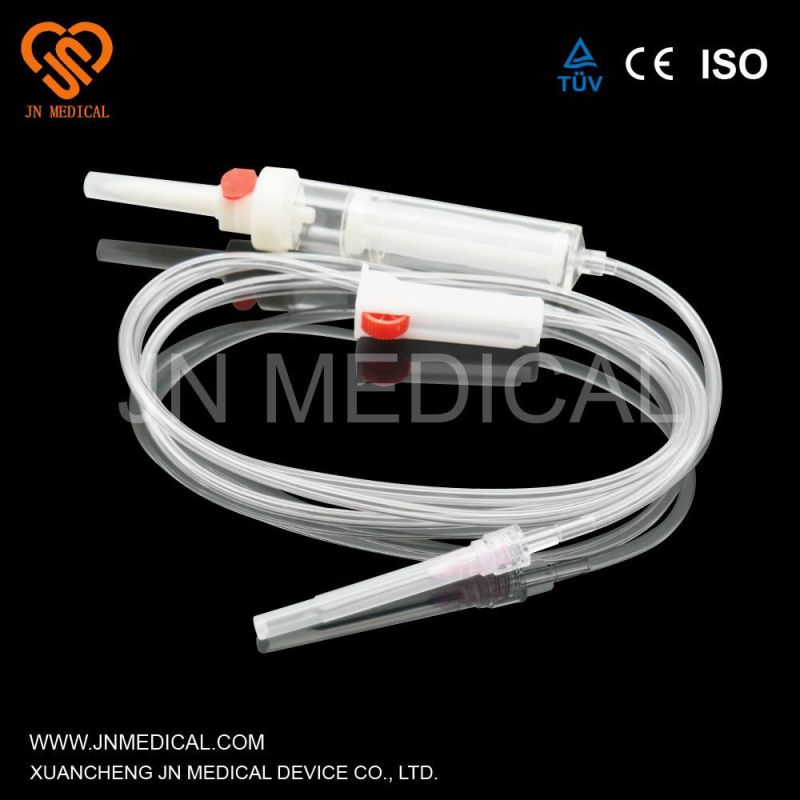 Medical Supplies Blood Transfusion Set with Blood Filter Needle 18g