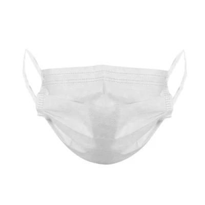 Good Quality Wholesale Disposable 3mm Flat Elastic Earloop Face Mask 3 Ply Face Mask for Daily Use