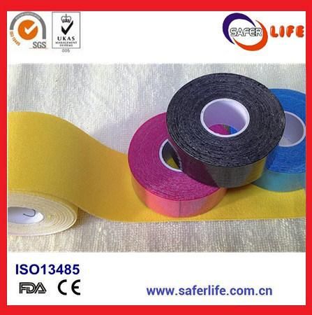 Wholesale Stock Available Sport Athlete Therapy 5cm X 5m Elastic Blue Kinesio Tape 5cm X 5m Elastic Blue Kinesiology Tape