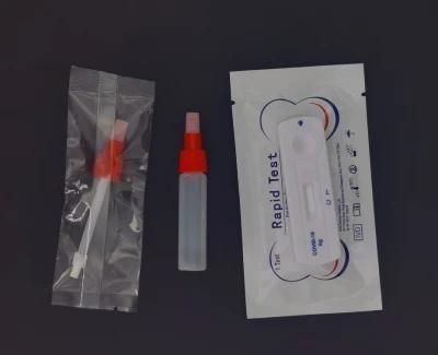 Antigen Rapid Test for Saliva Test Kit Layman Test, CE, ISO13485 Rapid Diagnostic Test