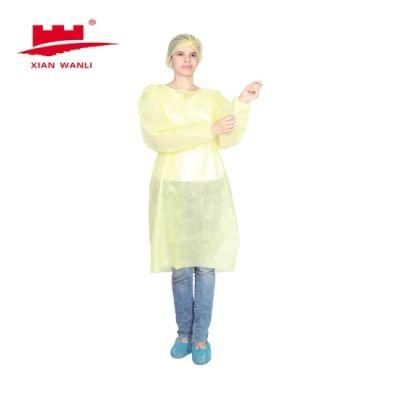 Cheap Price Disposable Non Woven Isolation Gowns Nurse Gown