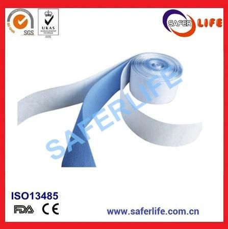 Soft and Quick Use Blue Breathable Foam Bandage Wrap Elastic Cohesive Bandage Latex Plaster
