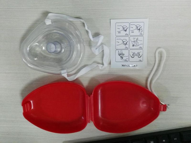 Hospital Clinical Disposable CPR Mask Mouth to Mouth