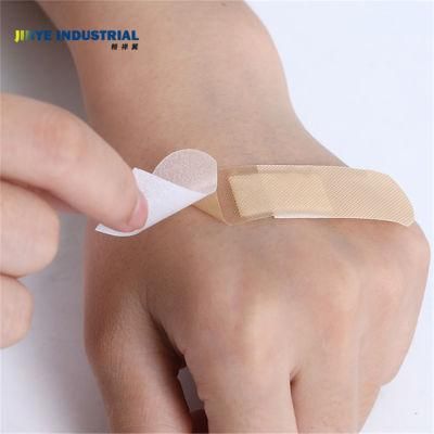 Elastic Cloth Band-Aid Fashion Design Hemostatic Patch Pack of 100 Pieces Woundplast