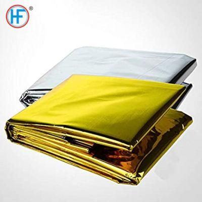 CE and ISO Factory Cheapest Price Silver or Gold Rescue Blanket Emergency Space Blanket