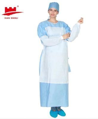 Disposable Medical Gowns, Blue Latex-Free, Perfect for Hospital