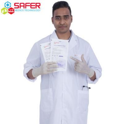 Individual Surgical Gloves Latex Disposable Powder and Powder Free