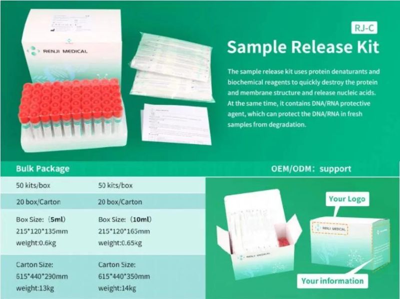 One Step Sample Release Kit for PCR