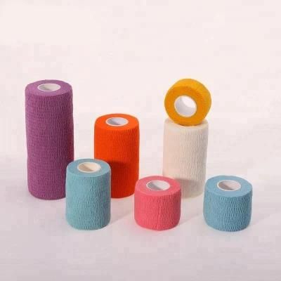 Multifunctional Elastic Cohesive Self Adhesive Gauze Bandage for Wholesales