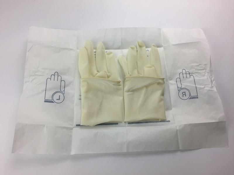 Disposable Medical Natural Latex Examination Gloves