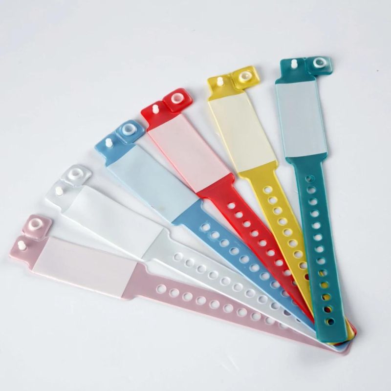 One Time Uesed Medical Written on Waterproof ID Bracelet for Baby