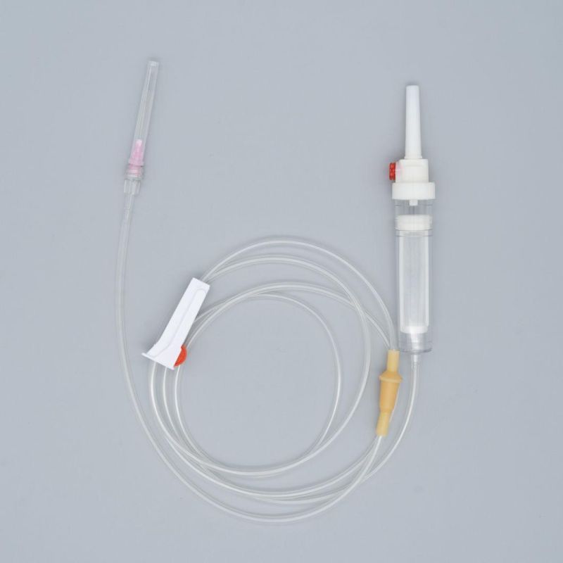 150 Cm Tube Length Blood Disposable Infusion Set Vented with Y Injection Port