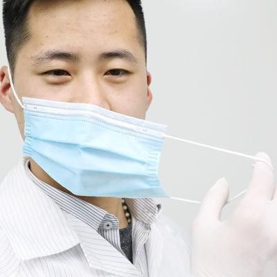 China Wholesale Three Layer Masks Face Mask / Sterilized Face Masks Virus Protective