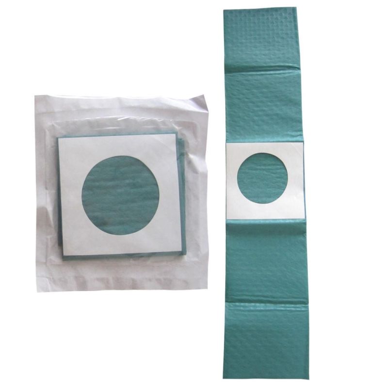 Eo Sterile Eye Drapes with Collection Pouch