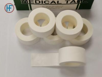 Medical Surgical Silk Tape CE Approved Medical Tape Waterproof Adhesive First Aid Tape Hypoallergenic Fabric 7.5cm X 5m