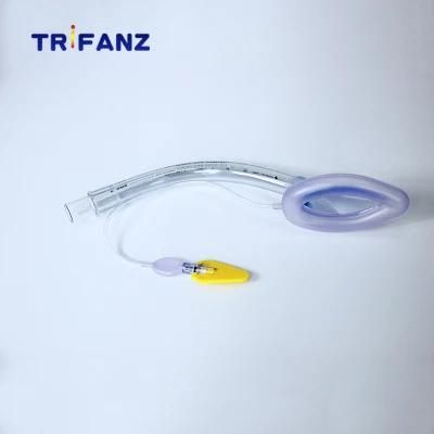 Medical Supply Disposable PVC Laryngeal Mask for Different Sizes