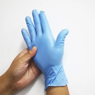 Nitrile Vinyl Synthetic Safety Gloves Industrial Grade Housework Free of Latex-Powder Disposable