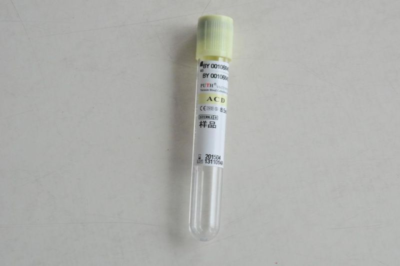 Vacuum Blood Collection Tube (ACD Tube) -8ml