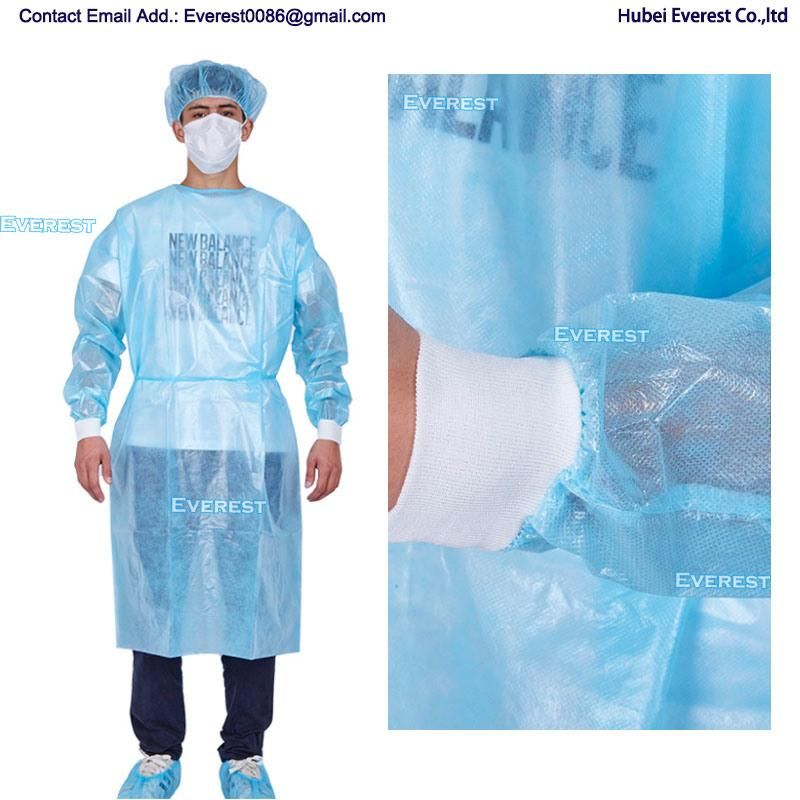 Non-Woven SBPP Isolation Gown