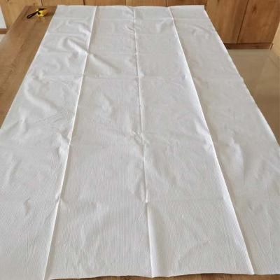 Canada Market 100X182cm Paper Coated PE Medical Bed Sheet