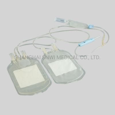 CE&ISO Certificate Disposable Medical Single Blood Bag with Needle