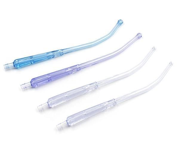 Medical Disposable PVC Flexible Yankauer Suction Handle CE ISO