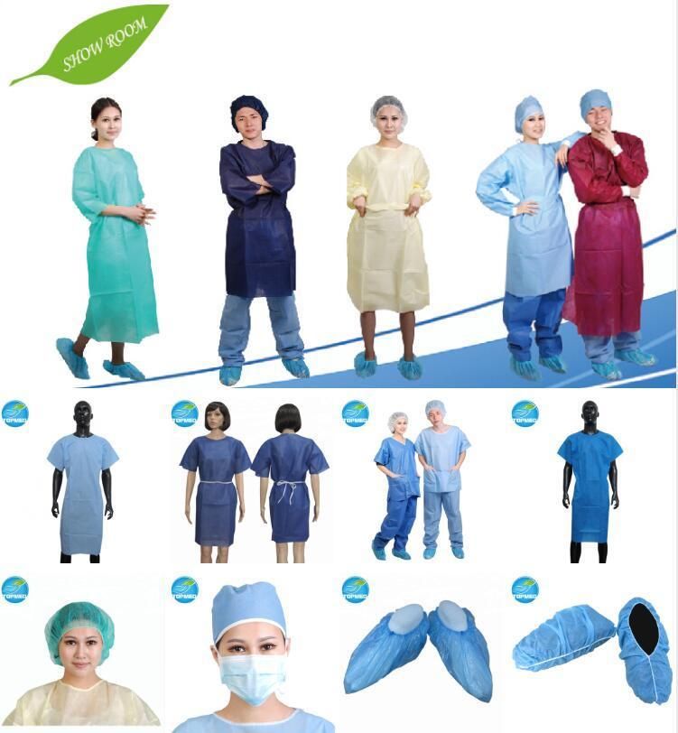 Pre-Cut Non-Woven SBPP/SMS/PP+PE Bed Cover Roll for Hospital/Clinic